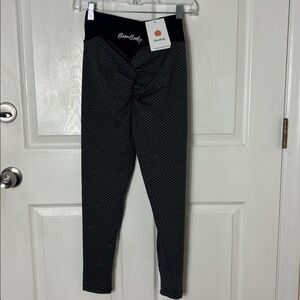New NWT BOOM BOOTY leggings Shapewear leggings butt lifter 4way stretch sz Small